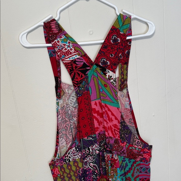 Colorful Patchwork Overalls - Picture 5 of 8